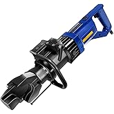 Happybuy Electric Hydraulic Rebar Bender,900W Portable Electric Rebar Bender,Bending up to 5/8 Inch #5 4-16mm Rebar Bending Angle 0-90 Degrees,110V,with Positioning Bolt(900W RB-16)