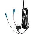 Udibas 10FT Trail Camera Power Cord: DC External Power Cable,5.5x2.1mm DC Plug, Compatible with Spypoint,Stealth Cam,Muddy Trail Camera,Moultrie, Black Gate etc.Includes 2Amp Fuse