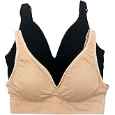 Felina | Seamless Wireless Bra 2 Pack | Removable Pads