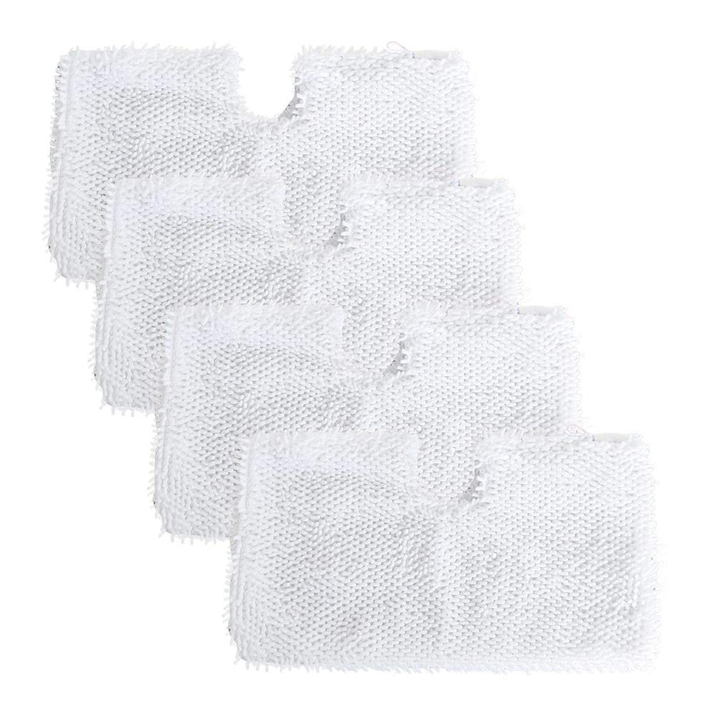 4 Pack S3501 Mops Pads Replacement for Shark Steam Mop S2901 S3455 S3501 S3502 S3601 S3701 S3901