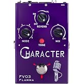FLAMMA FV03 Vocal Effects Pedal Voice Processor Vocal Amplifier Stompbox Voice Changing Sounds Like Robot Male Female Baby with Delay Reverb Effects for Polishing Up Vocals Includes Guitar Playing