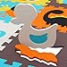 meiqicool Baby Crawling Mat Puzzle Play Foam Tiles Non Toxic Playmat Floor Mats for Tummy Time,JS049Z3010