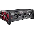Tascam US-1X2HR 1 Mic 2IN/2OUT High Resolution Versatile USB Audio Interface for Recording, Streaming, Podcasting, Songwriting