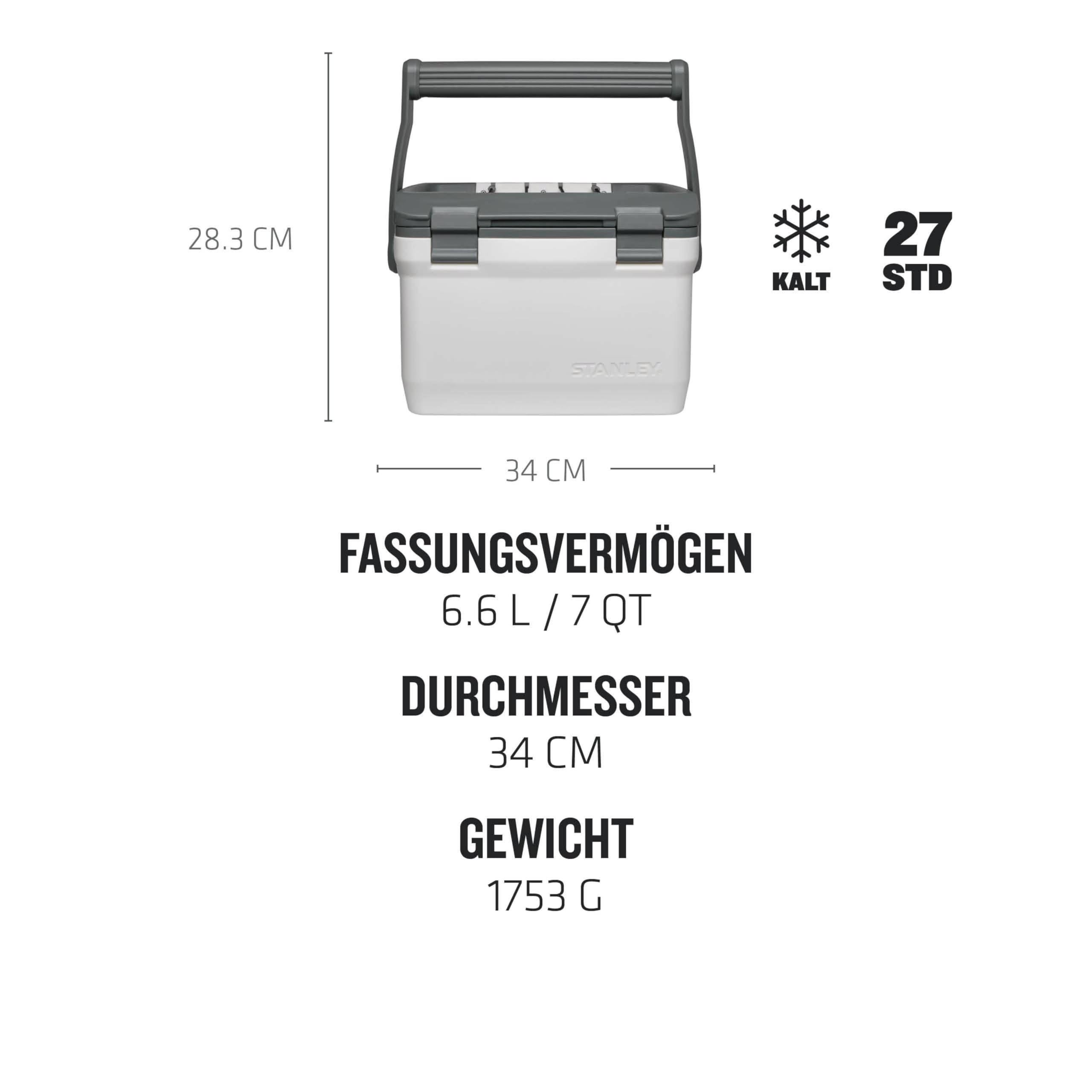 Stanley 1913 Adventure Outdoor Cooler 6.6L - Weiß 2