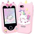 Kids Phone Toys for Girls, 3 4 5 6 7 8 Year Old Boys Girls Christmas Birthday Gifts for Kids, 2.8" Touchscreen Smartphone Toddler Cell Phone, Children Play Toy Phone with Camera, Game, Music, 8GB Card