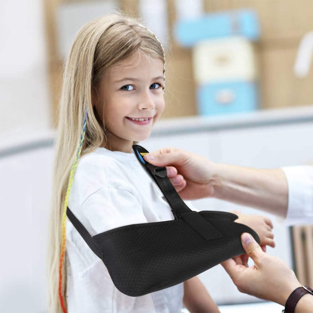 Armband Voor Kinderen Lichtgewicht Medische Armband Met Duimlus En Schouderstuk Schouderstartonderbreker Voor Kinderen Armsteun Voor Kinderen Voor Gebroken Arm Pols Elleboog Schouderblessure Linker Of Rechterarm Amazon Nl