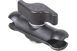 Heavy Duty 17mm Double Socket Extension Arm Adapter Suitable For Action Cameras Bicycles Motorcycle Navigation Brackets Flexi