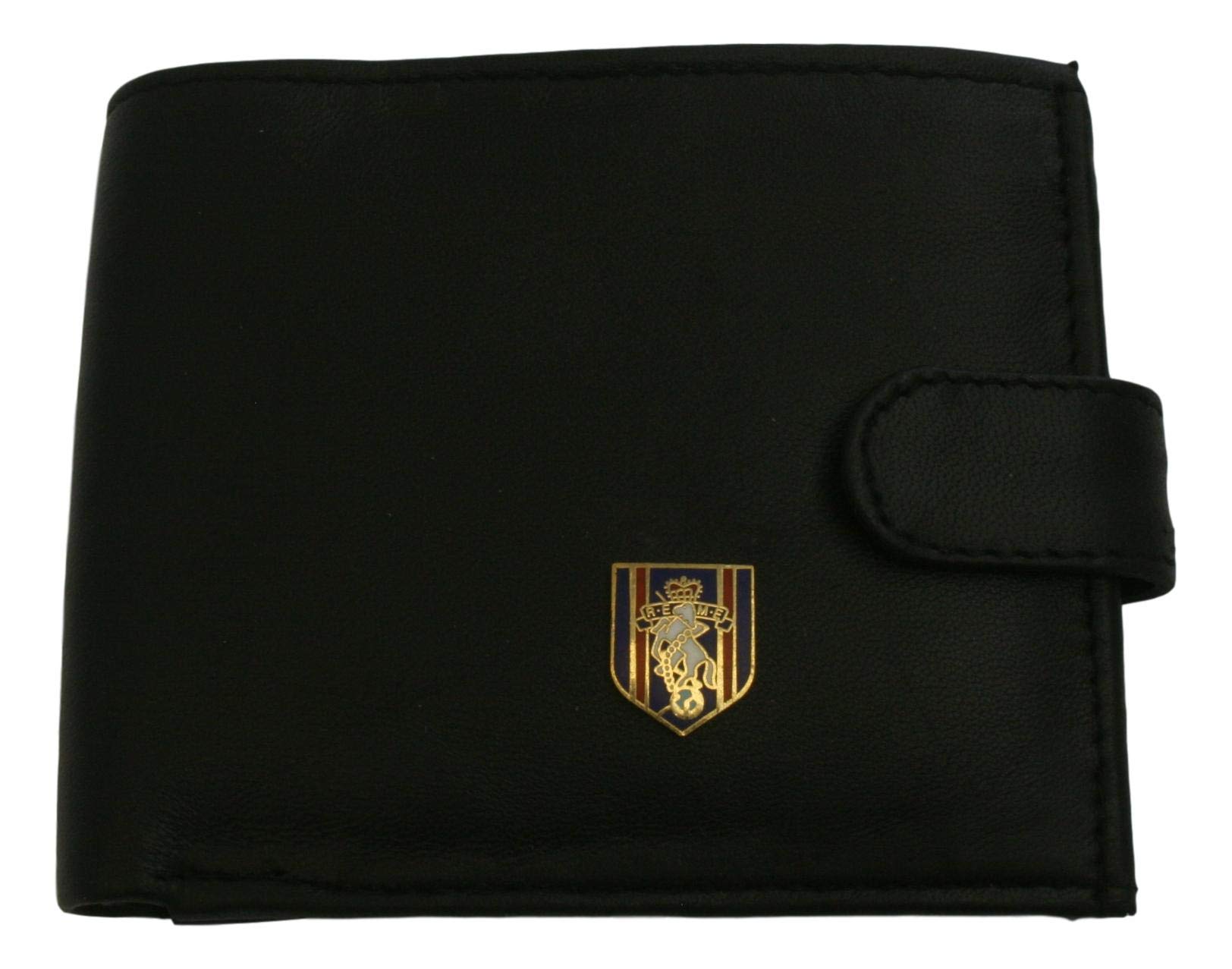 REME Shield Black Leather Mens Wallet RFID Protection ME20