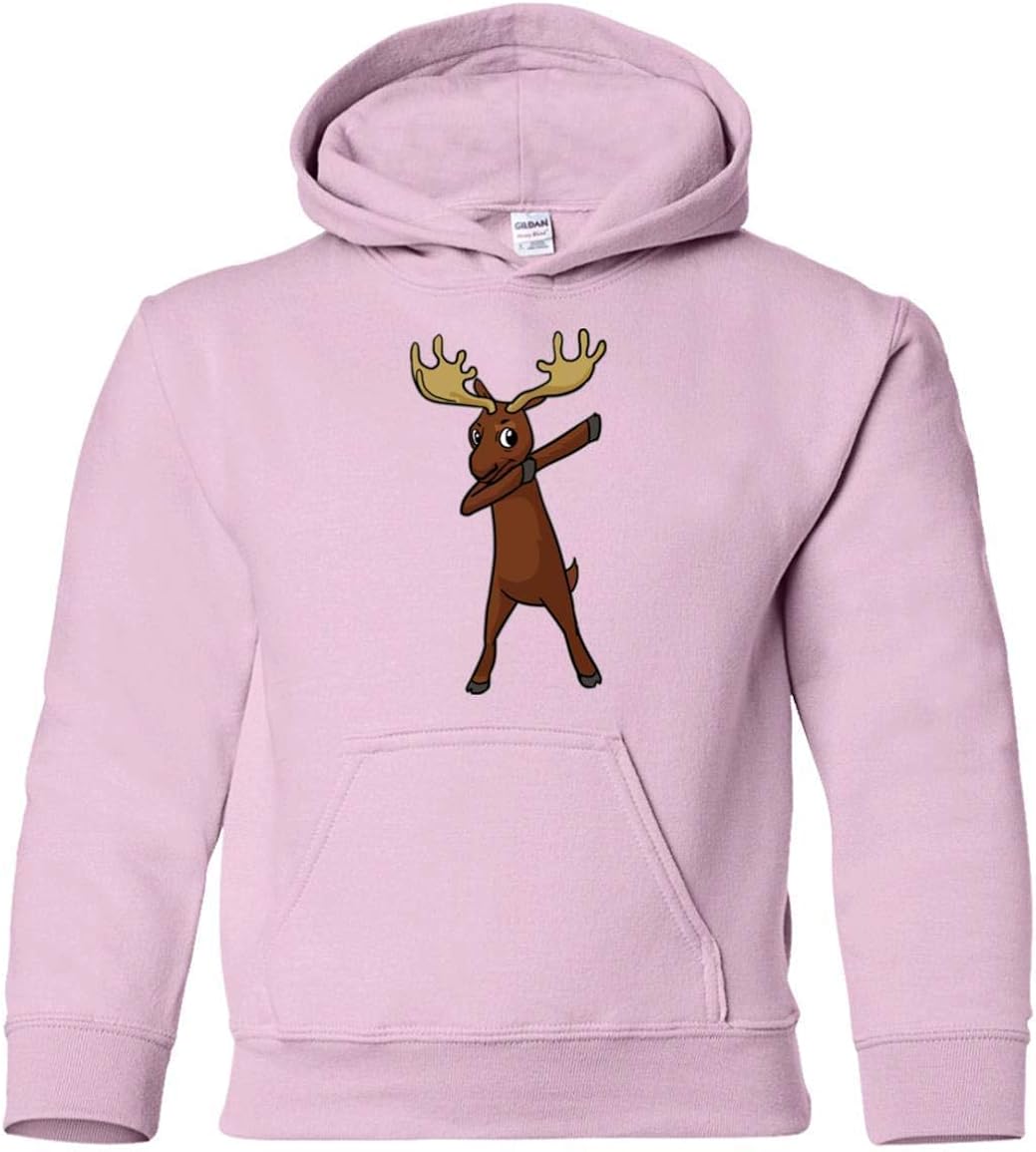 Moose Hoodie Sweatshirt for Men Women Boys Girls, Dabbing