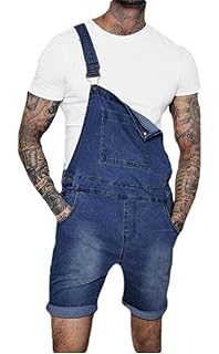 mens straight leg overalls