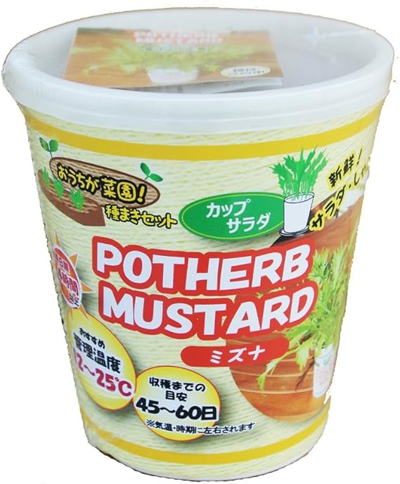 Amazon フォレスト カップサラダ 水菜 おうちが菜園 種まきセット 栽培キット Diy 工具 ガーデン