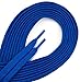 OrthoStep Narrow Flat Athletic 54 inch Royal Blue Shoelaces - High Durability Shoe and Sports Shoelaces 2 Pair Pack