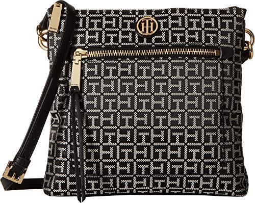 Tommy Hilfiger Women s Shannon Crossbody Black/White One Size Tommy Hilfiger Women s Shannon Crossbody Black/White One Size