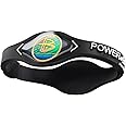 POWER BALANCE The Original Genuine Performance Wristband, Silicone Rubber Wristbands Bracelets Sports Bracelet Wristband for Men Women, Power Bangles, Safe Waterproof Lightweight Durable, Size M