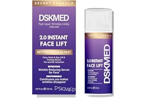 DSKMED Under Eye Bags and Wrinkles - Instant Face Lift Cream,Remove Dark Circles, Bags Under Eyes, Fine Lines, Wrinkles and Neck Lines,Firming Delicate Skin 1.01oz/ 2.0
