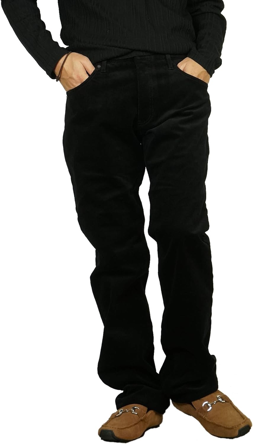 コーデュロイ パンツ メンズ ストレート ストレッチ スキニーパンツ P 01 ロングパンツ 通販 Amazon