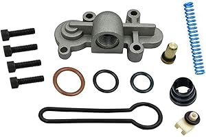 6.0L Blue Spring Upgrade Fuel Pressure Regulator Kits Fit For 2003-2007 Ford F-250 F-350 F-450 F-550 Super Duty 6.0L Replace 