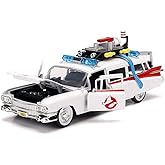 Jada Toys Hollywood Rides: Ghostbusters ECTO-1 White 1: 24 Scale