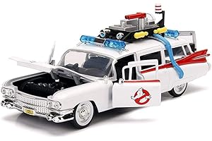 Jada Toys Hollywood Rides: Ghostbusters ECTO-1 White 1: 24 Scale