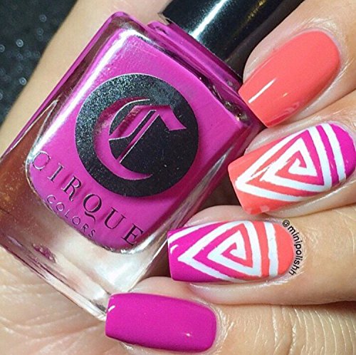 Triangle Cyclones Nail Vinyls By Twinkled T - 1 Sheet of 50 (2 in Each Triangle)