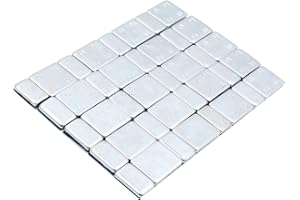 ACROPIX 5.35 Inch X0.79 Inch X0.16 Inch Universal Tire Balance Weight Silver Tone - Pack of 5