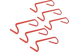 YEXEXINM 6 Pack Agility Speed Training Hurdles- 6" Detachable Agility Training Hurdles- Sports Practice Equipment for Athletes, Soccer, Basketball