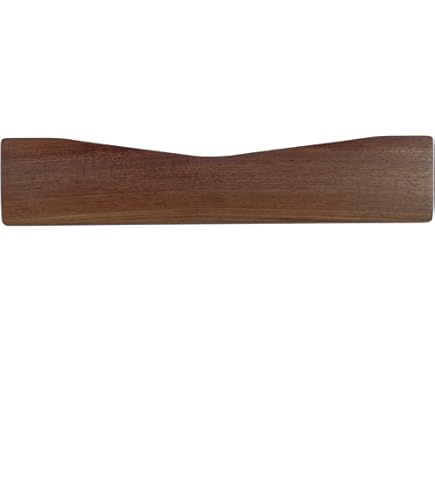 Amazon.com : YMDK Wooden Wrist Rest Solid Wood Walnut for Keychron