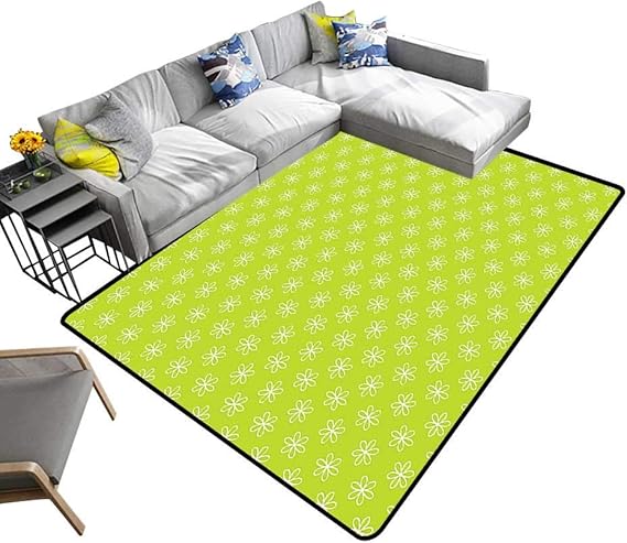 Alfombra de baño superacogedora con diseño de Flores y pétalos de Ovary