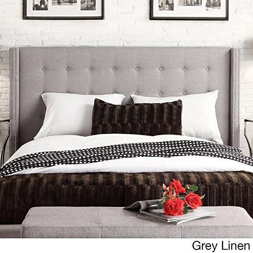iNSPIRE Q Marion Nailad Wingback Button Tufted adboard by Bold King