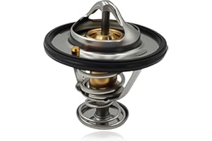 FOXSTAR 90916-03129 Engine Thermostat, Coolant Thermostat, Fit for Toyota Tacoma Camry Corolla Avalon Highlander Sienna Solara Matrix Prius & Lexus ES300 ES350 GS300 LS400 RX350, Replace 90916-A3003