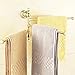 AUSWIND Antique Polished Gold Brass Towel Rack 14.17