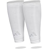 adidas Climacool Compression Calf Sleeves - Sports and Fitness - White, S/M