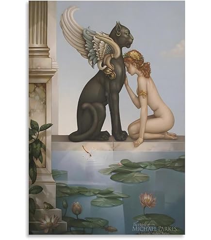 マイケルパークスDream for Rosa by Michael Parkes Dream for Rosa Fine Art Print by Michael Parkes at FulcrumGallery.com