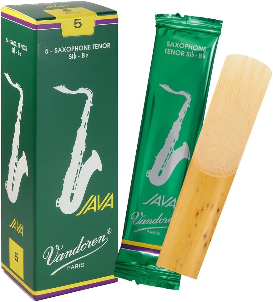 Vandoren Java Tenor Saxophone Reeds Box of 5 - Strength 5