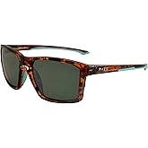 Raze Eyewear Journey Golf Sport & Motorcycle Riding Sunglasses Tortoise Gloss Frame w/Smoke Lens