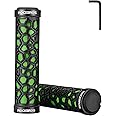 ROCKBROS Bike Handlebar Grips Double Lock-on Bike Grips Non-Slip Bicycle Handlebar Grips for MTB, BMX, Scooters, Folding Bikes 22.2mm