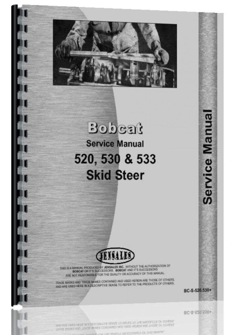 Amazon.com: Bobcat 520 Skid Steer Loader Service Manual: Home Improvement