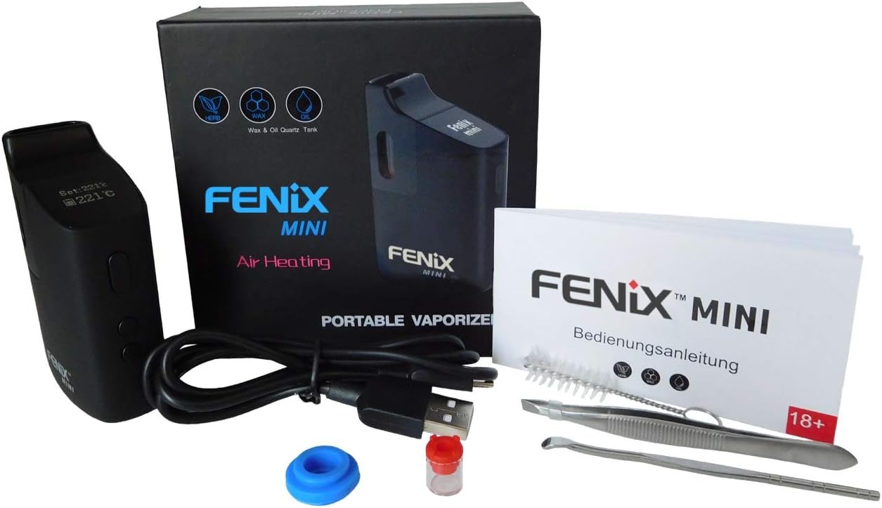 Amazon 最新モデル 正規輸入品 Weecke Fenix Mini スターターキット 加熱式タバコ ヴェポライザー 電子タバコ 3ヶ月メーカー保証付き Weecke 電子たばこセット スターターキット