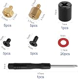 FandWay M.2 Screws Kit for Asus M.2 NVMe Standoff and Screws (5 Sets) view 3