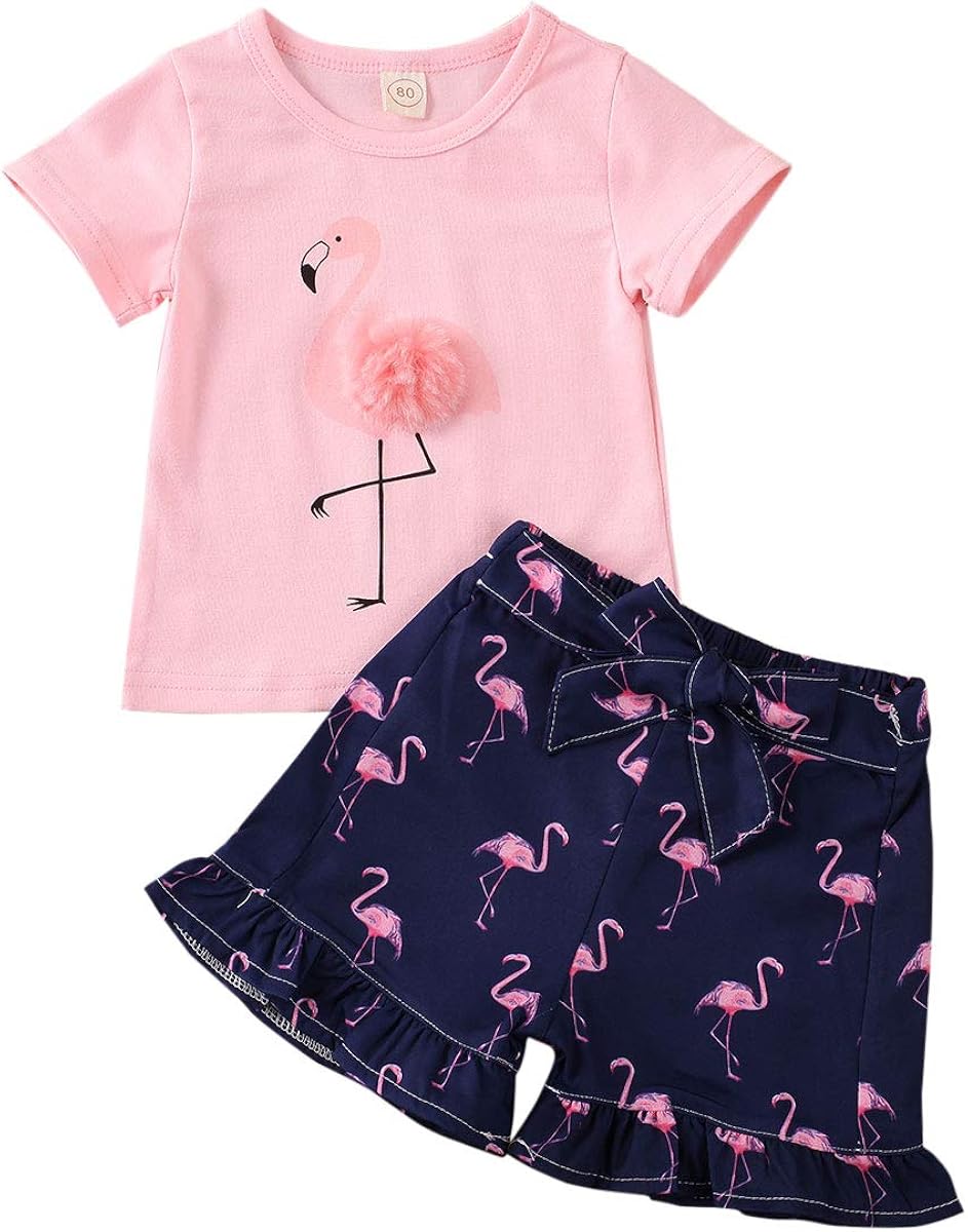 baby girl flamingo outfit