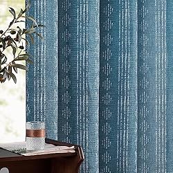jinchan Boho Curtains Linen Curtains for Living