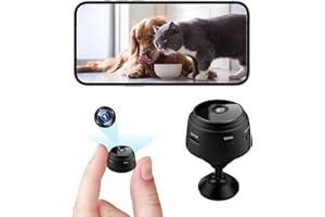 Mini Hidden Camera,1080P Spy Camera WiFi Mini Hidden Camera,Motion Detection Secret Cam Covert Cameras with App for Home, Off