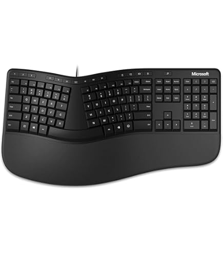 キーボード Ergonomic Keyboard for Business Amazon.com: Microsoft Ergonomic Keyboard for Business - Wired