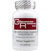 Cardiovascular Research Mucopolysaccharide Concentrate, White, 90 Count