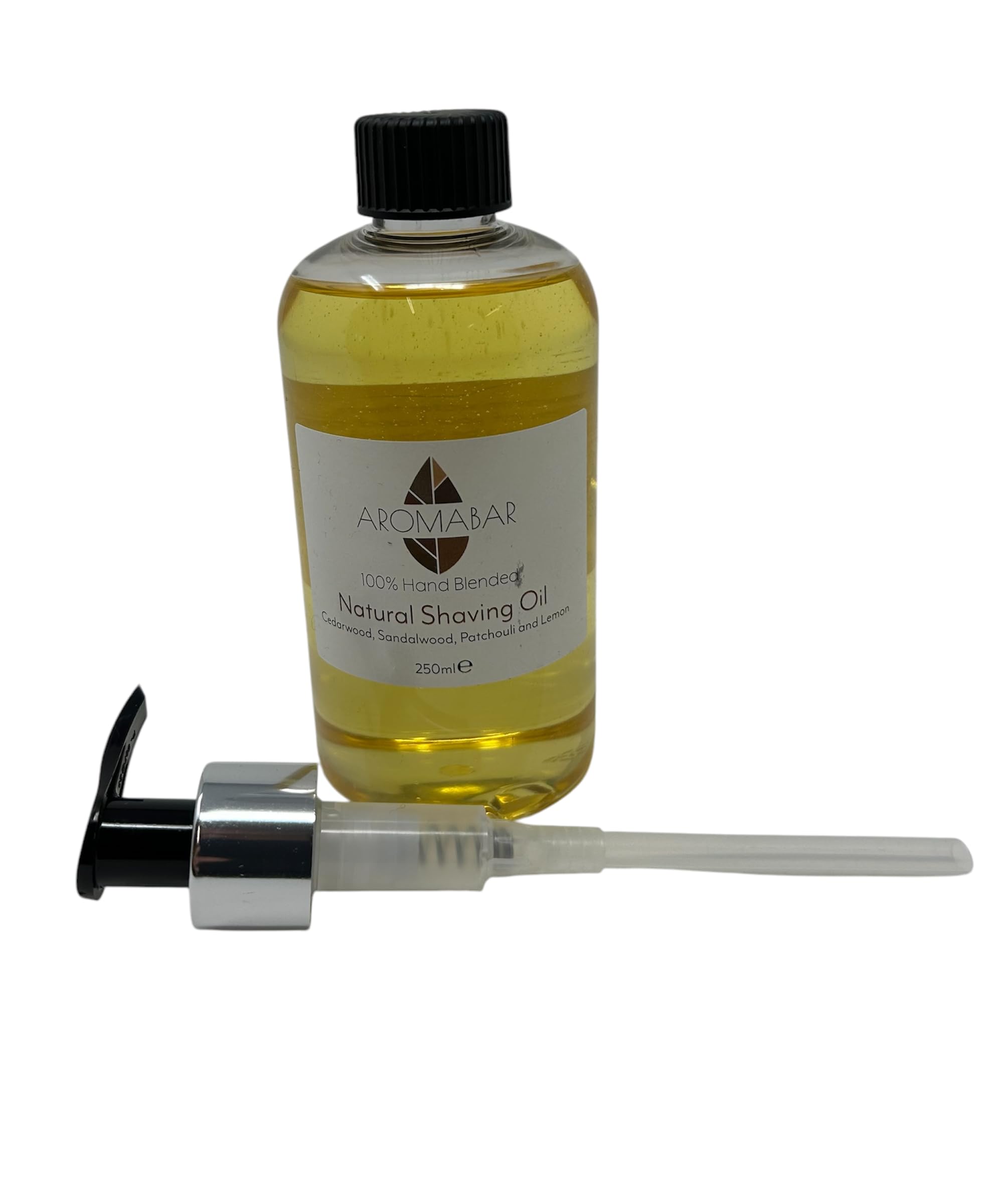 Natural Shaving Oil Cederwood Sandlewood,Patchouli & Lemon250ml