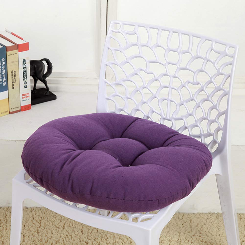 HomeMiYN Round Seat Cushions Decorative Chair Pads for