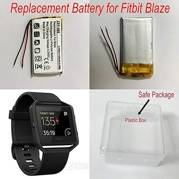 FidgetGear - Batería de Repuesto para Fitbit Blaze Smart Fitness ...