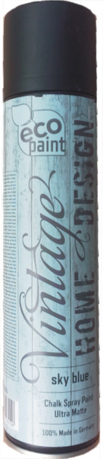 Vintage Chalk Spray Sky Blue 400 ml Chalk Paint Sky Blue Chalk Paint Shabby Chic Country House Style Vintage Look