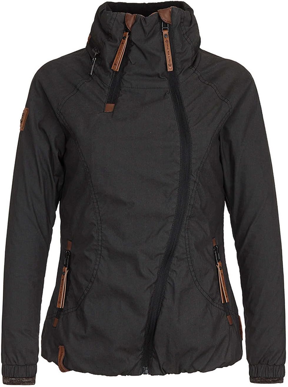 Naketano Women's Jacket Kanone ist geladen II Black, S