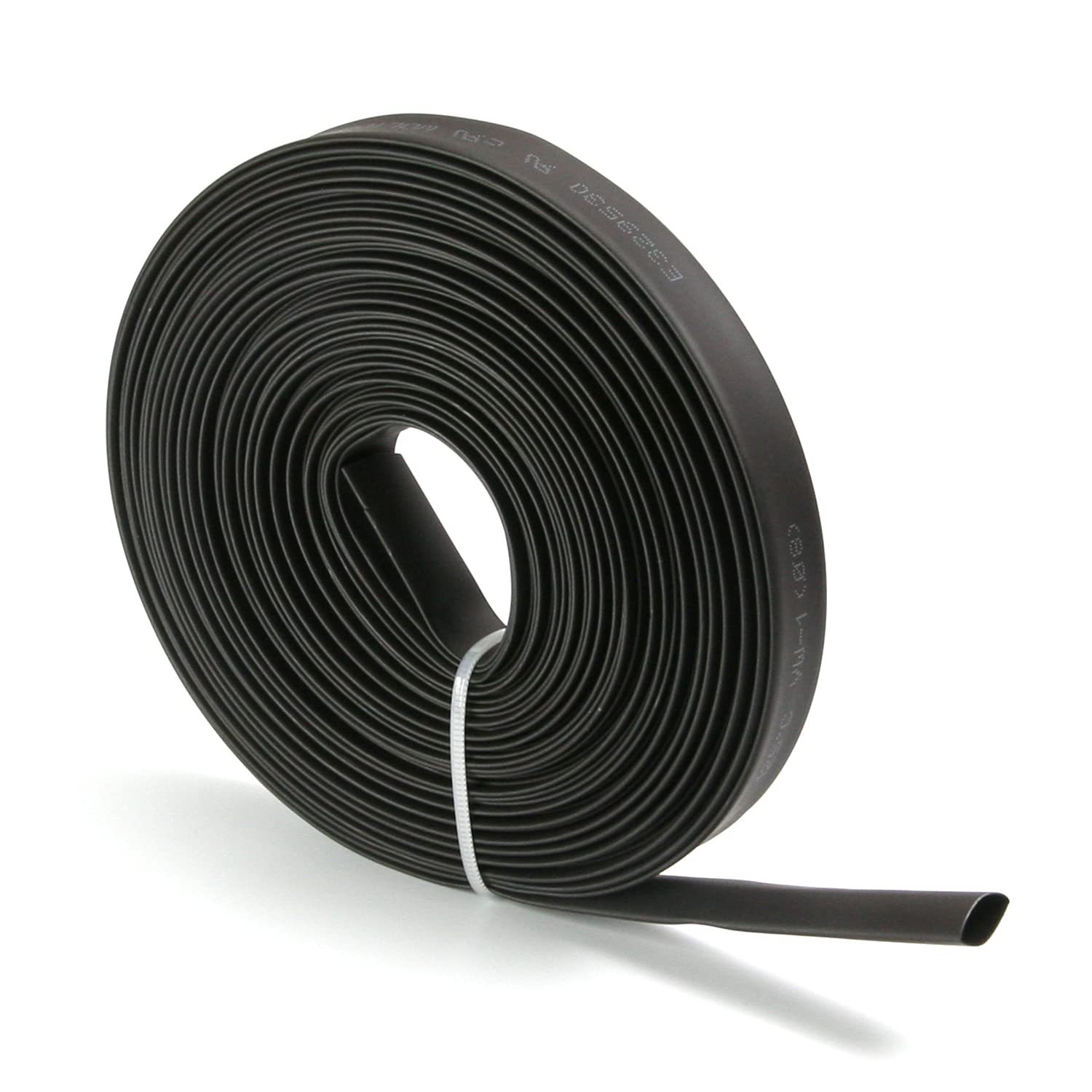 Othmro 1pc Heat Shrink Tubing, 8mm ID Shrink Tube Electric Insulation Tube, 2:1 Ratio Heat Shrink Sleeving Cable Protector—Black (Length: 10m)